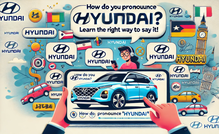 how do you pronounce hyundai​